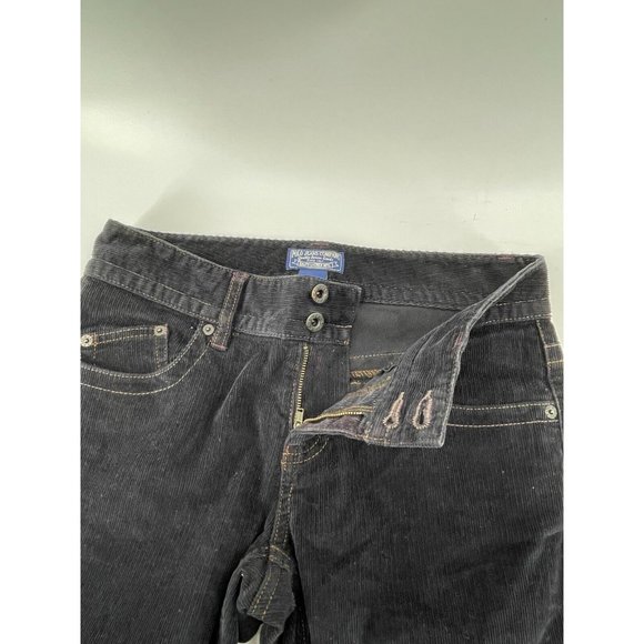 Ralph Lauren Polo Jeans Company Women's Straight Black Corduroy Pants Size 4 - Picture 9 of 16